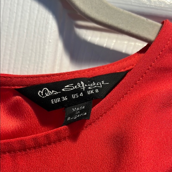 Red Ruffled Romper - Picture 2 of 3